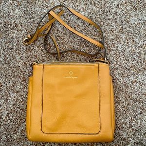 Nanette Lepore Vegan Leather Crossbody Bag in Tan
